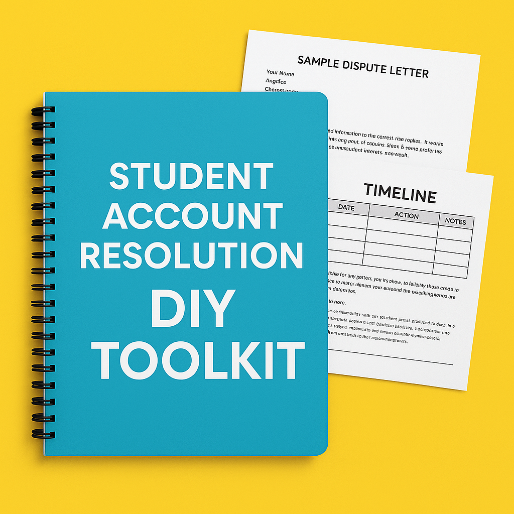 Student Account Resolution DIY Toolkit